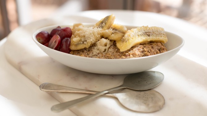 Warm Coconut Porridge