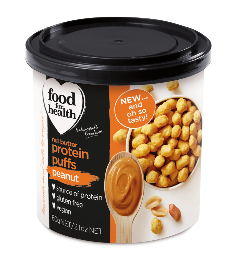 Nut Butter Protein Puffs Peanut Food for Health