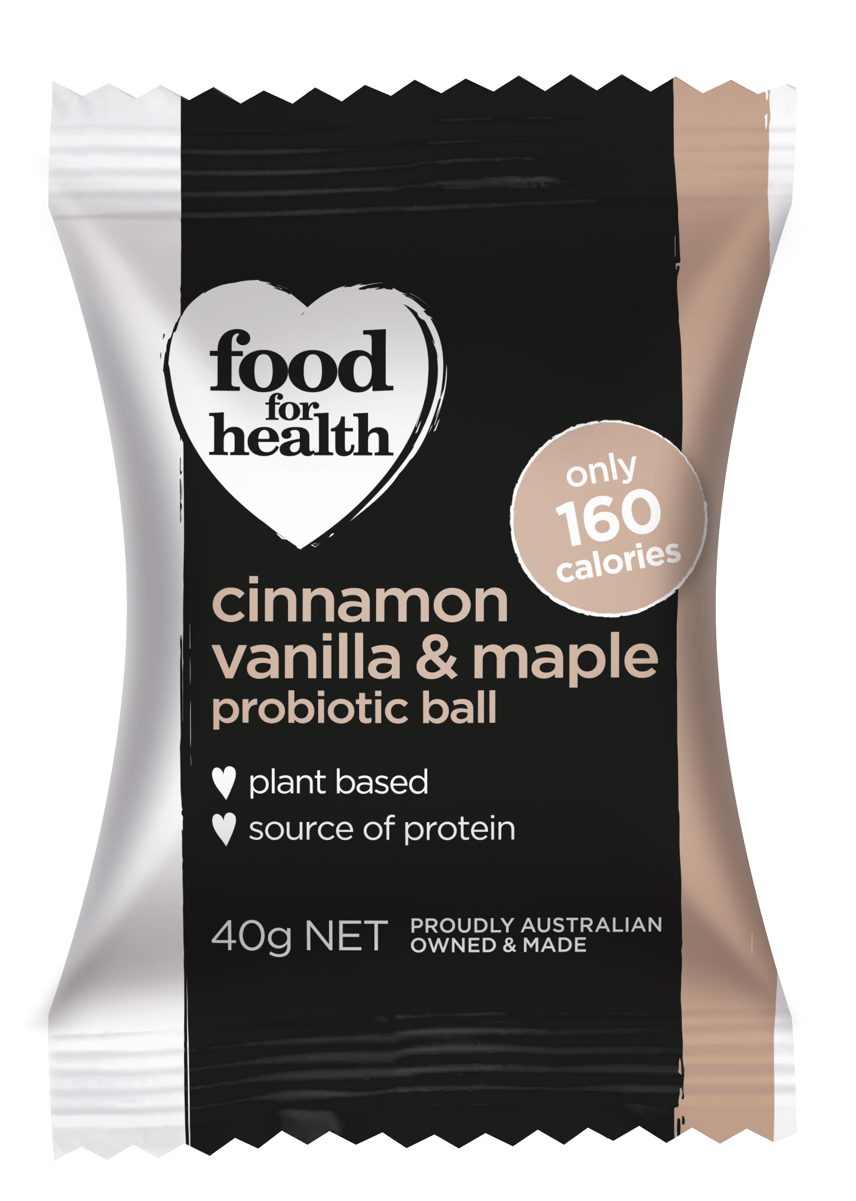Cinnamon, Vanilla & Maple Probiotic Brekkie Balls