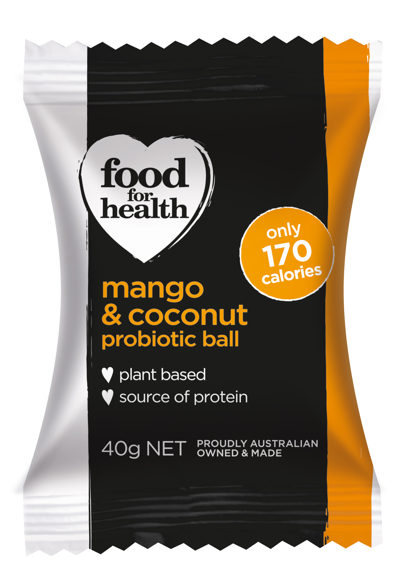 Mango & Coconut Probiotic Brekkie Balls
